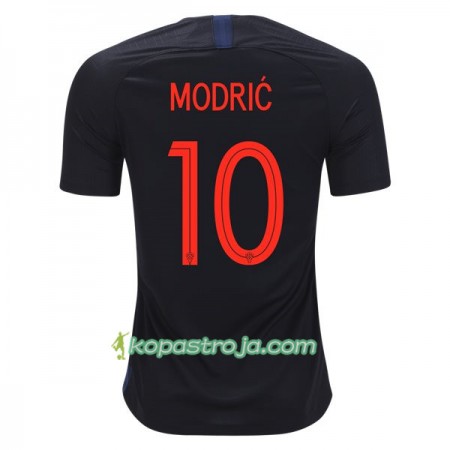 Billiga Fotbollströjor Kroatien Modric 10 VM 2018 Borta tröja